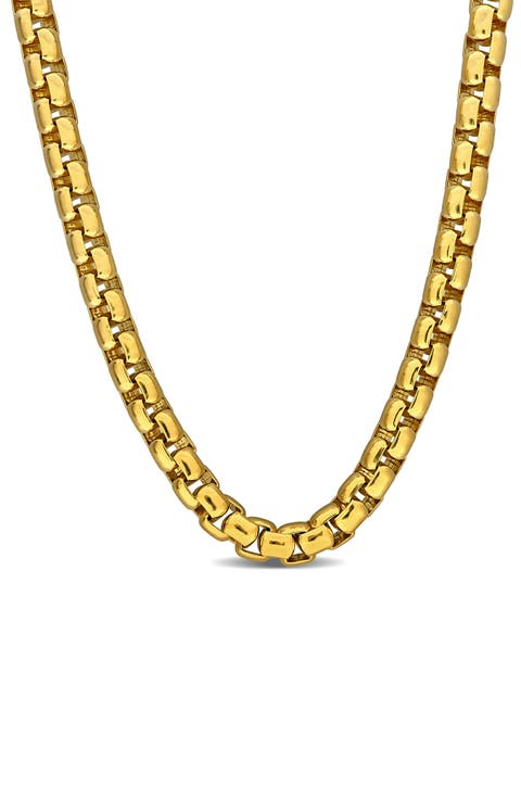 Box Link Chain Necklace