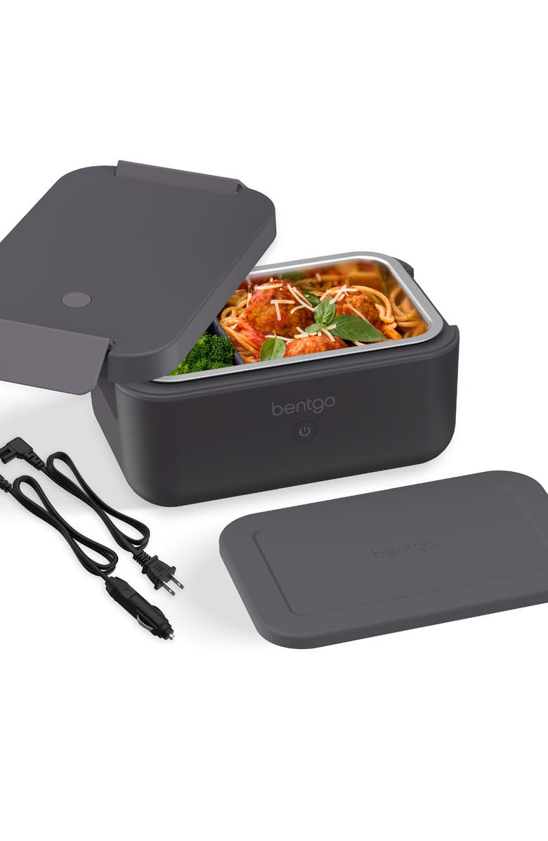 BENTGO Heat Electric Lunch Box, Main, color, Black