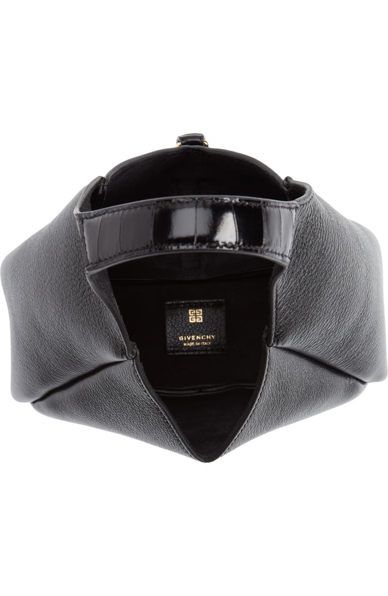 Givenchy Mini G-Lock Leather Hobo, Alternate, color,