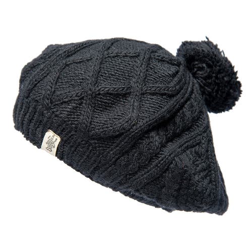Nirvana Designs Yves Beret In Black