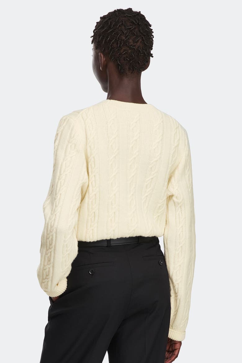 Habel Knit Crew, Alternate, color, Bone