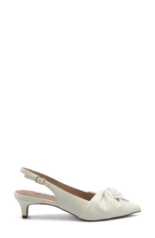 Charles David Ainee Slingback Pump In White