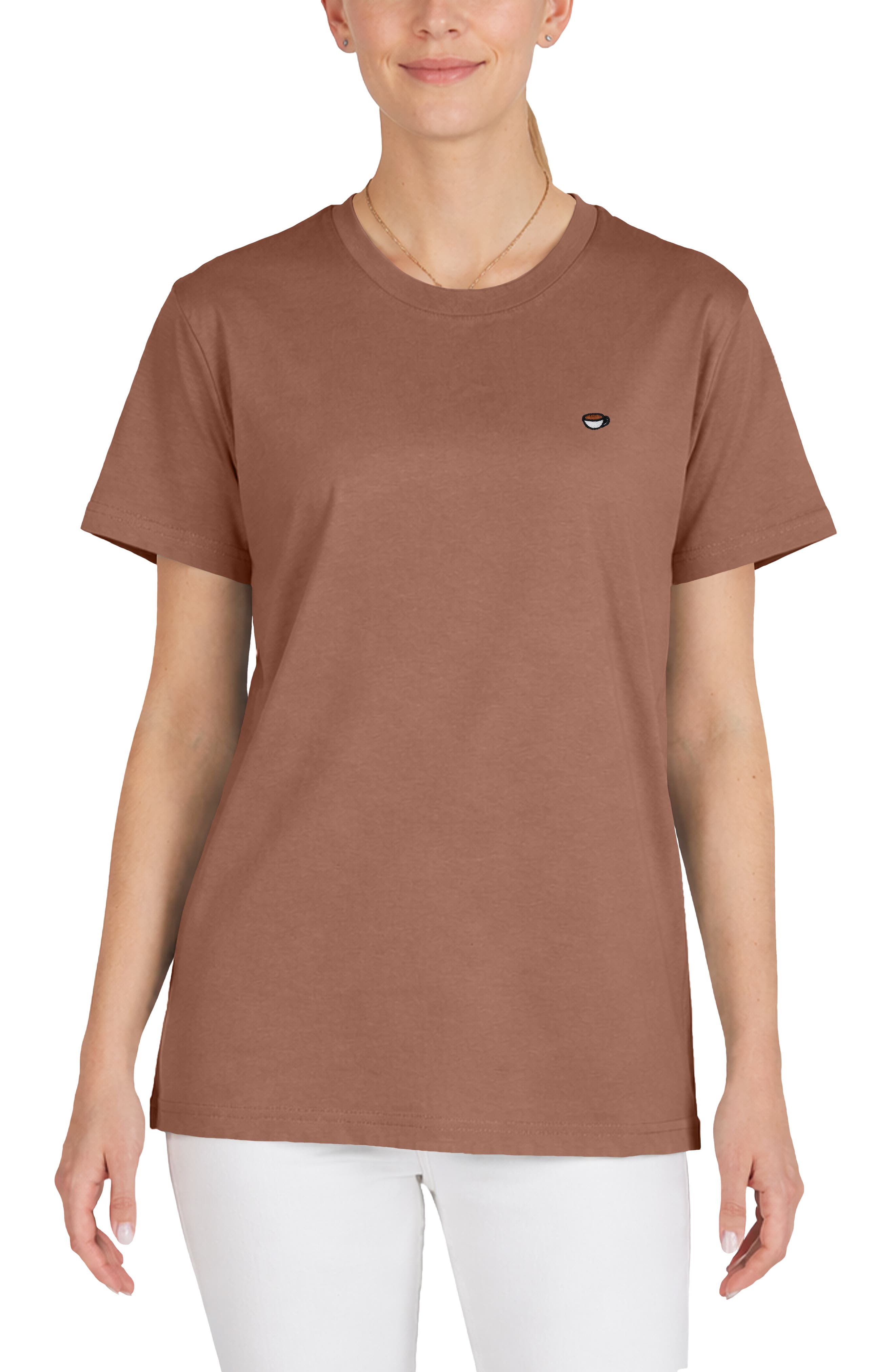 Womens Lil Coffee Jersey Tee - image 5