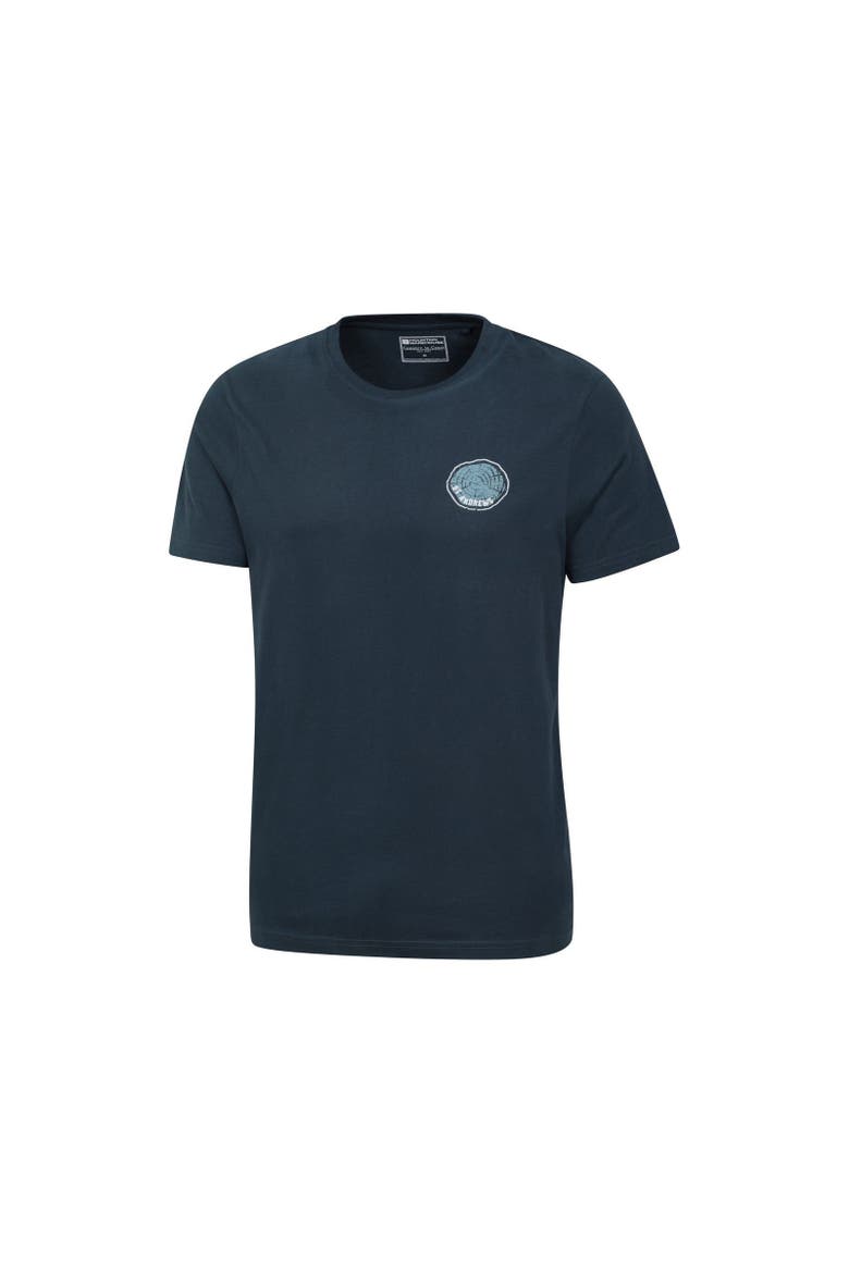 St Andrews Tree Ring Natural T-Shirt, Alternate, color, Dark Blue