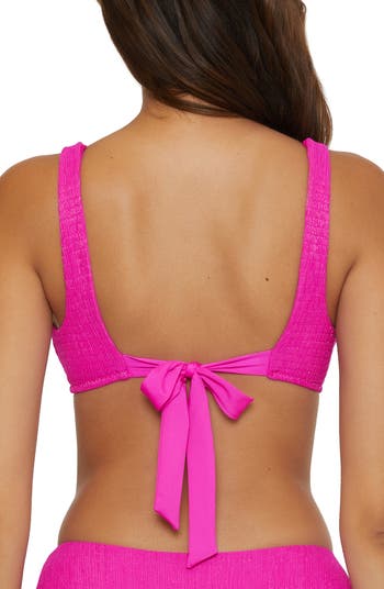 Luminous Scoop Neck Bikini Top