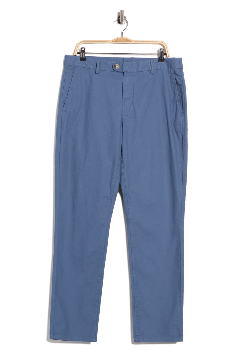 Beachy Linen Chino Pants, Main, color, BERING SEA