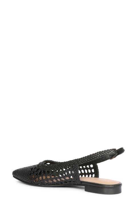 Chayya Woven Slingback Flat (Women)