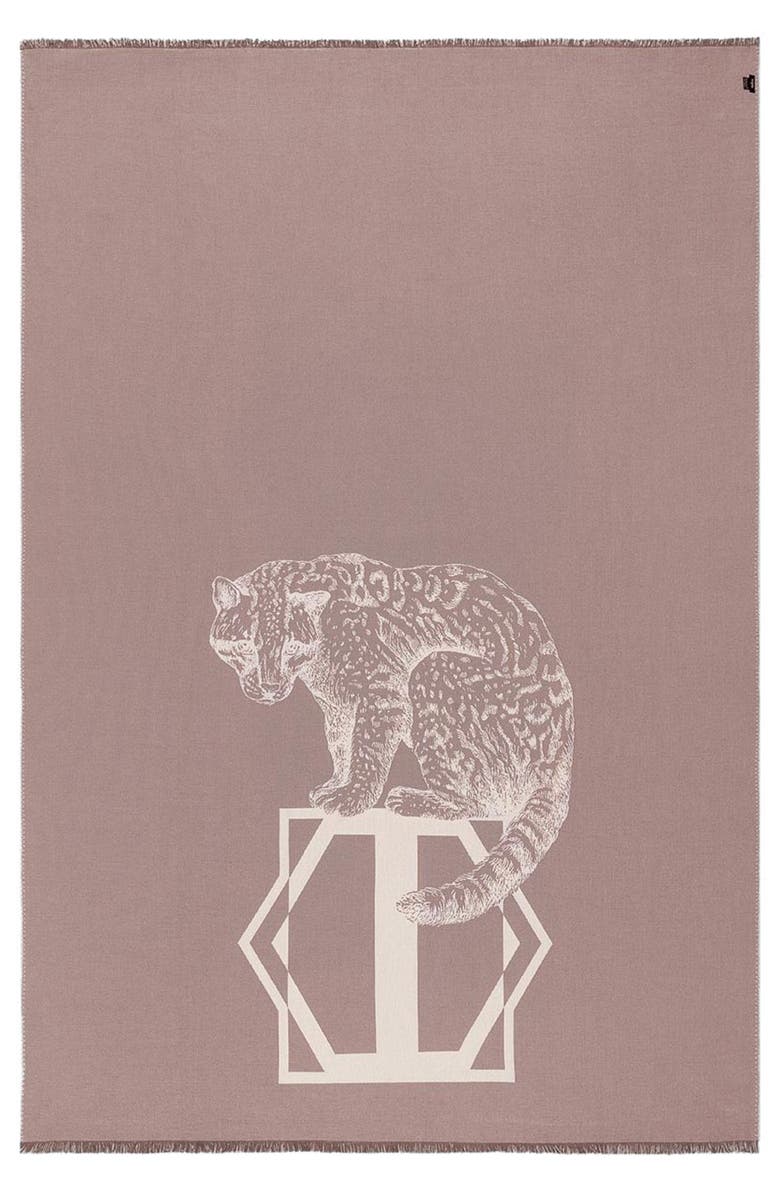 Togas Wijning throw, Alternate, color, Brown