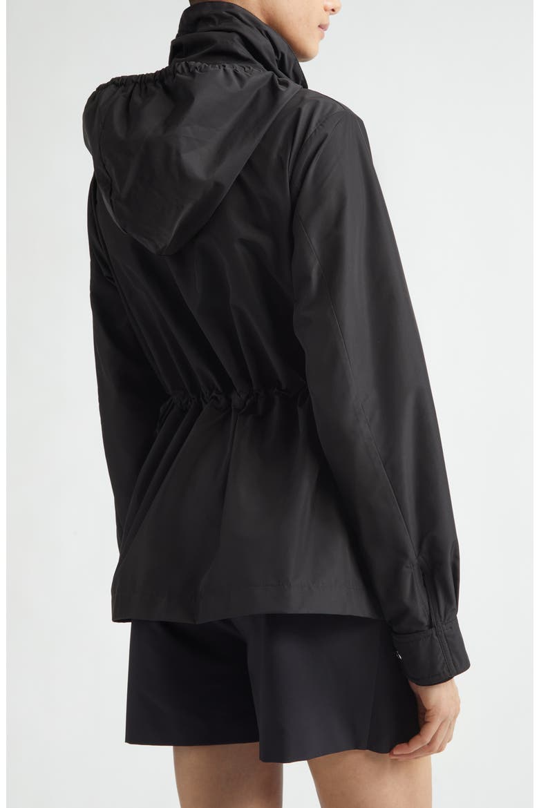 Enette Hooded Jacket, Alternate, color, BLACK