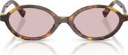 Miu Miu 50mm Oval Sunglasses