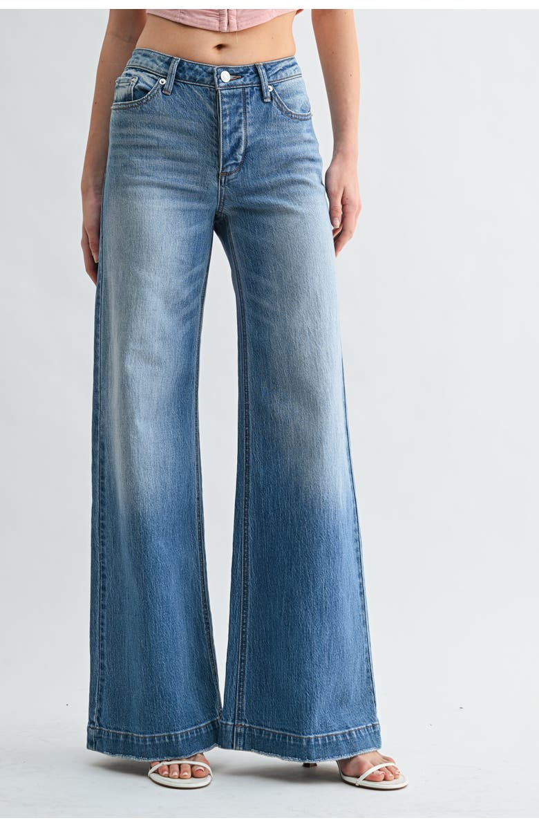 Jemina Denim The Mid-Wide, Alternate, color, Medium Wash