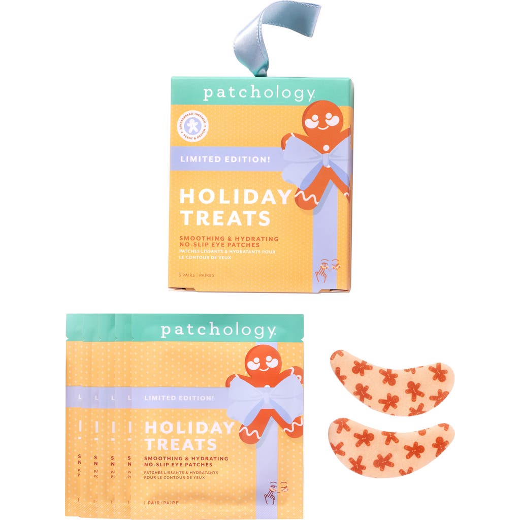 Patchology Holiday Treats Smoothing & Hydrating No-slip Eye Patches $20 Value In Transparent