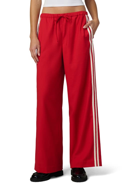 Joe's Jeans The Tina Track Pants In Red