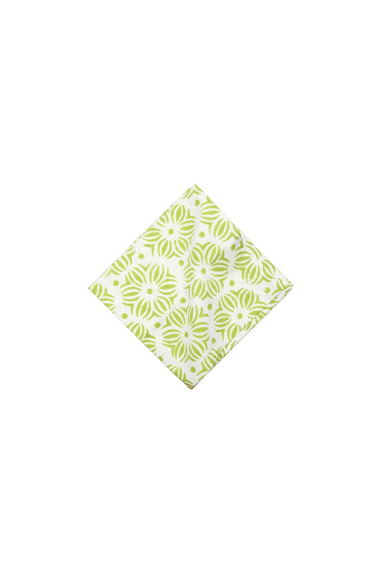 Midge Citron Napkin Set of 4, Main, color, Yellow
