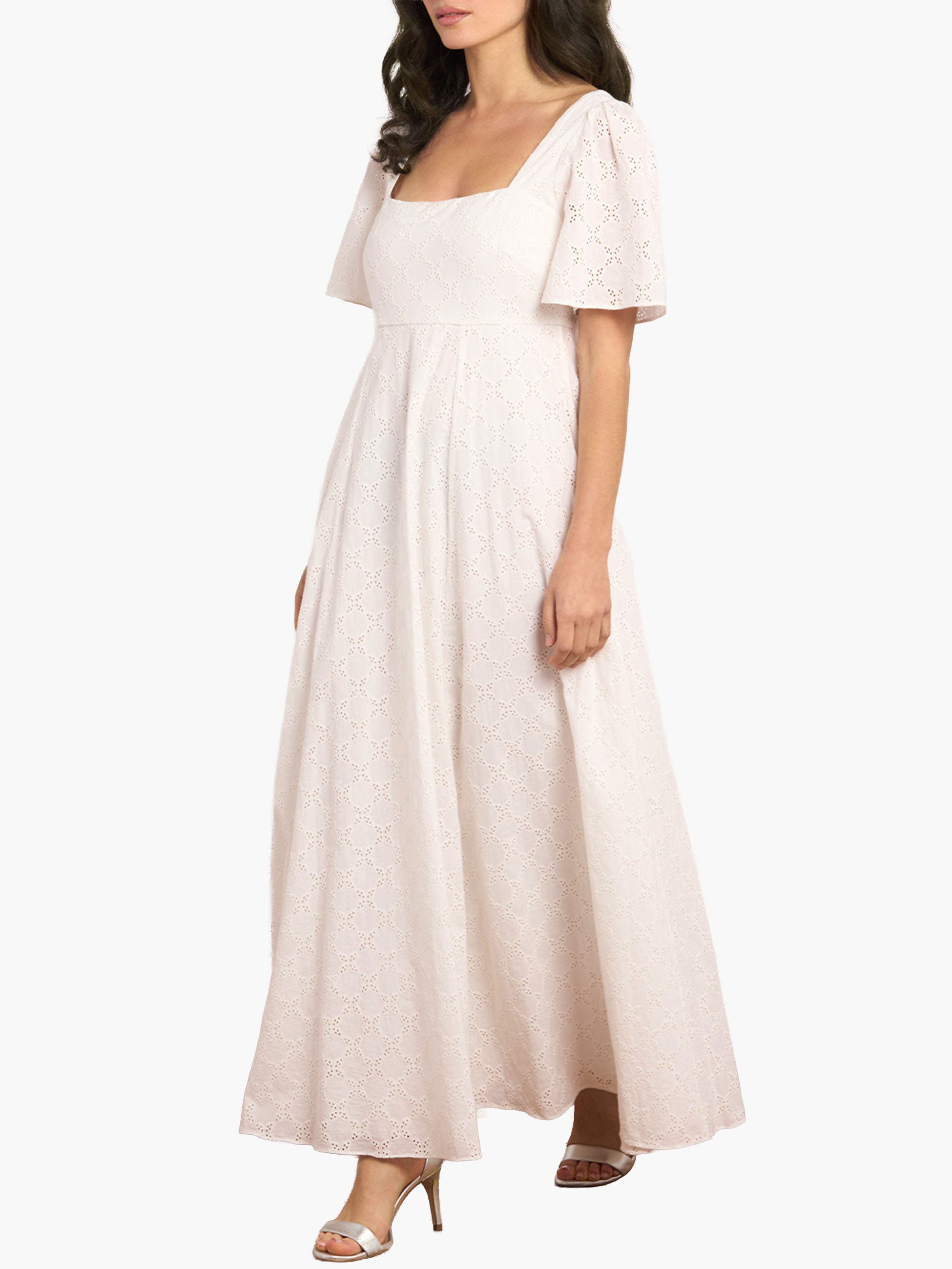 Marisol Cotton Broderie Ankle Gown - image 3