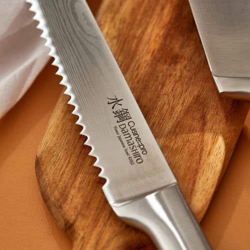 Cuisine::pro ® Damashiro® 8" Bread Knife In Metallic