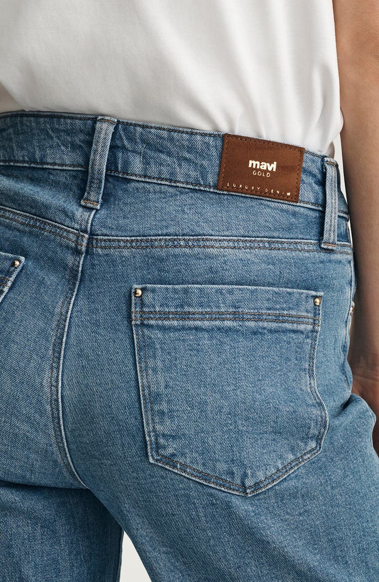 Mavi Jeans Paloma Mid Rise Wide Leg Jeans, Alternate, color,