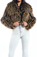 AZALEA WANG Saoirse Faux Fur Coat