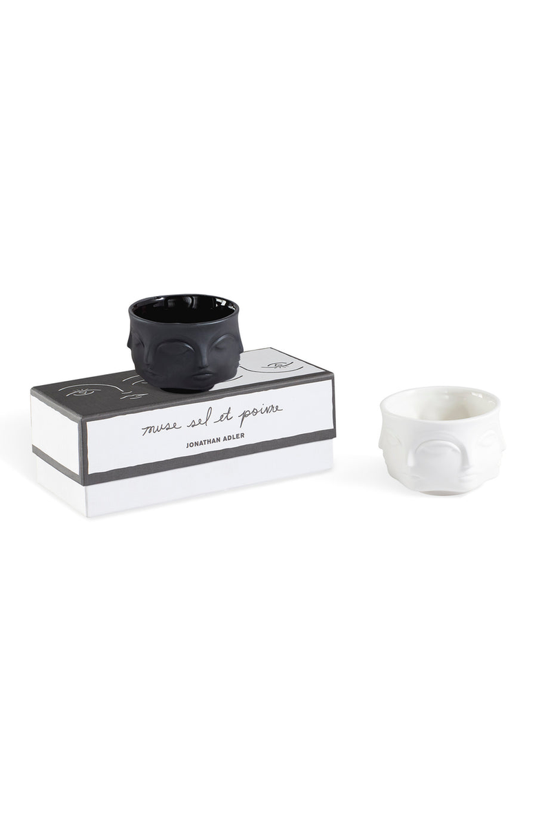 Jonathan Adler Muse Sel et Poivre Salt and Pepper Cellars, Alternate, color,