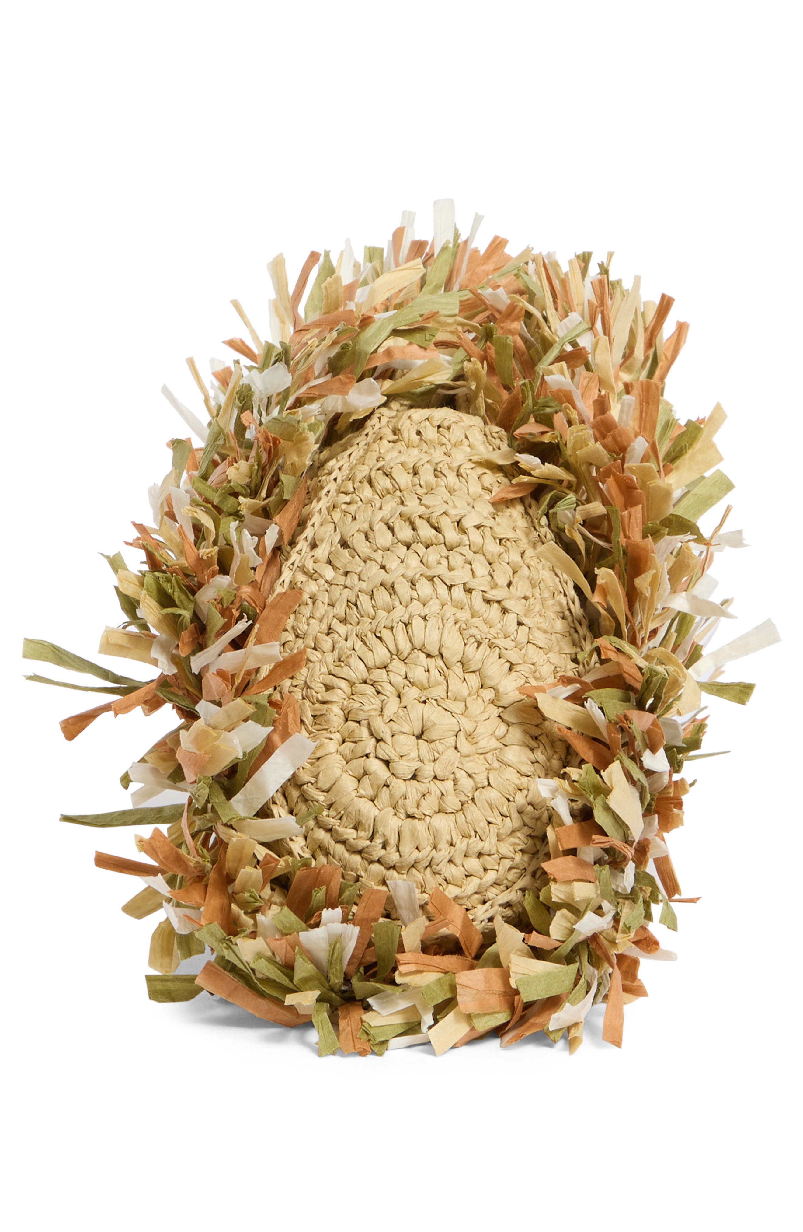 Sam Edelman Lily Straw Clutch, Alternate, color, Green