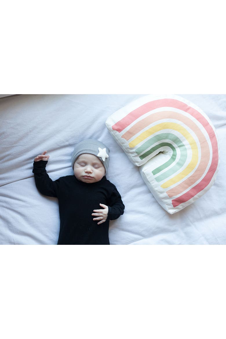 Newborn Hospital Hats 2 Packs, Alternate, color, Grey & White