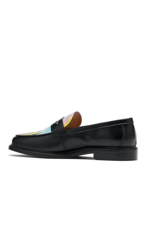 MARC NOLAN MARC NOLAN MS. CALUM LEATHER PENNY LOAFERS 