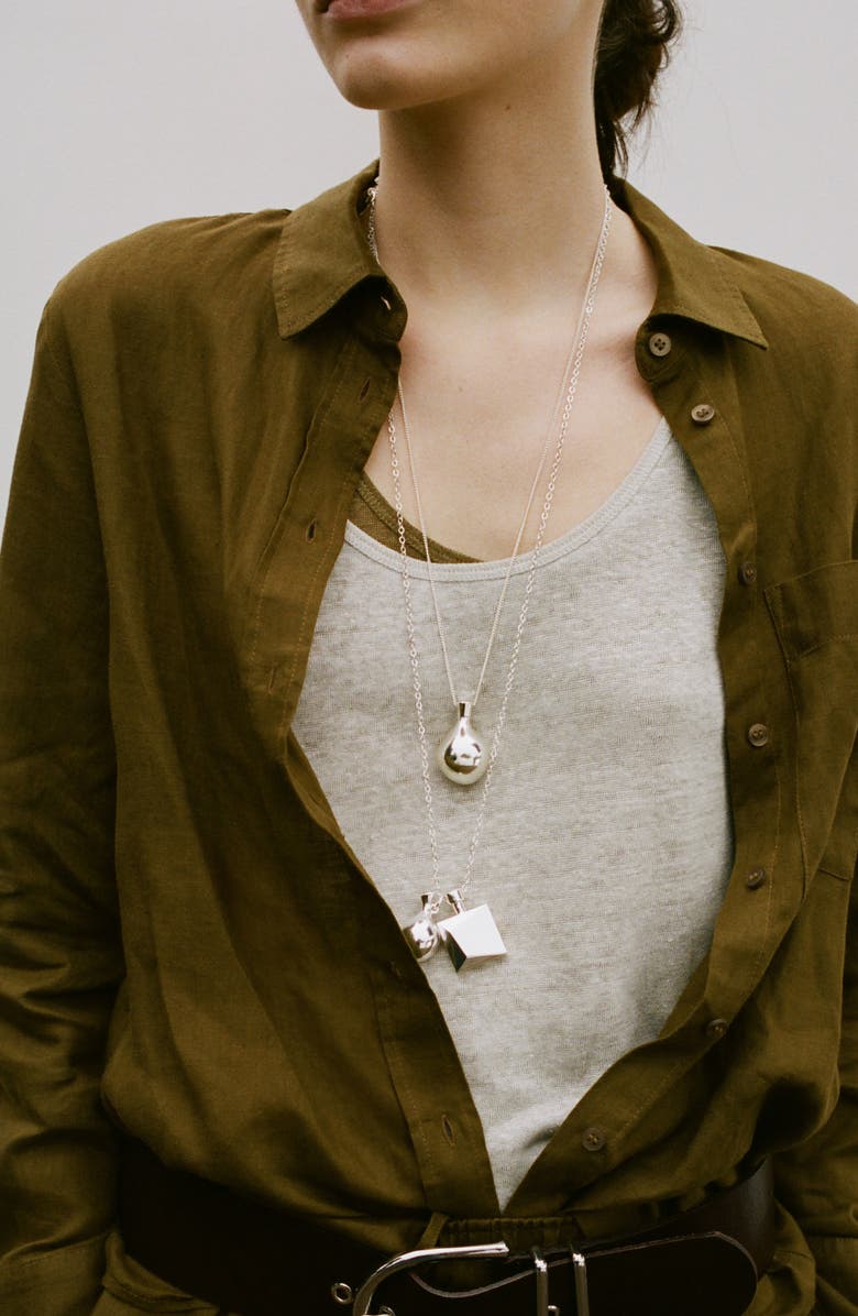 MANGO Linen Button-Up Shirt, Alternate, color, Olive Green