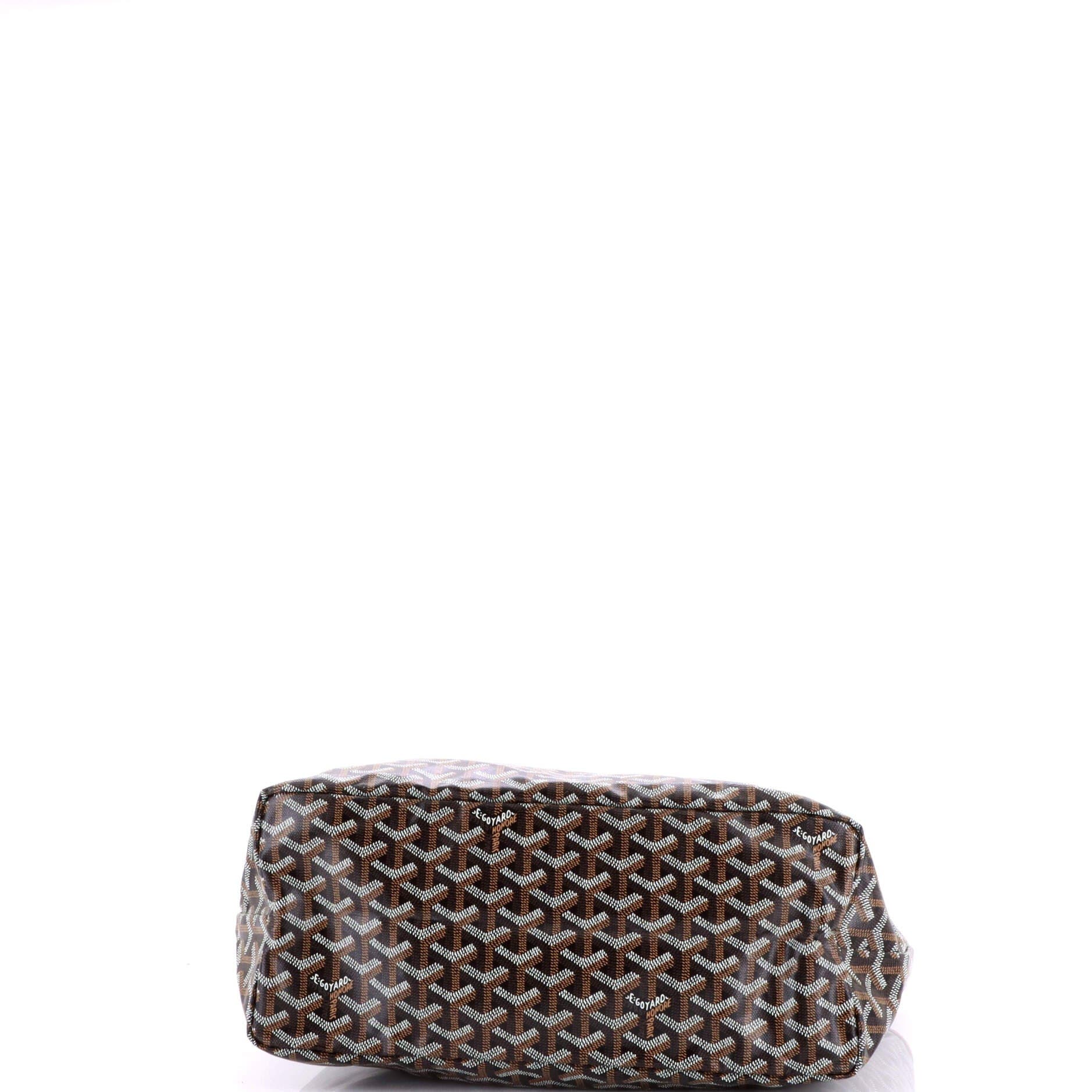 Pre-Owned Goyard Saint Louis Tote Coated Canvas PM, Alternate, color, Brown