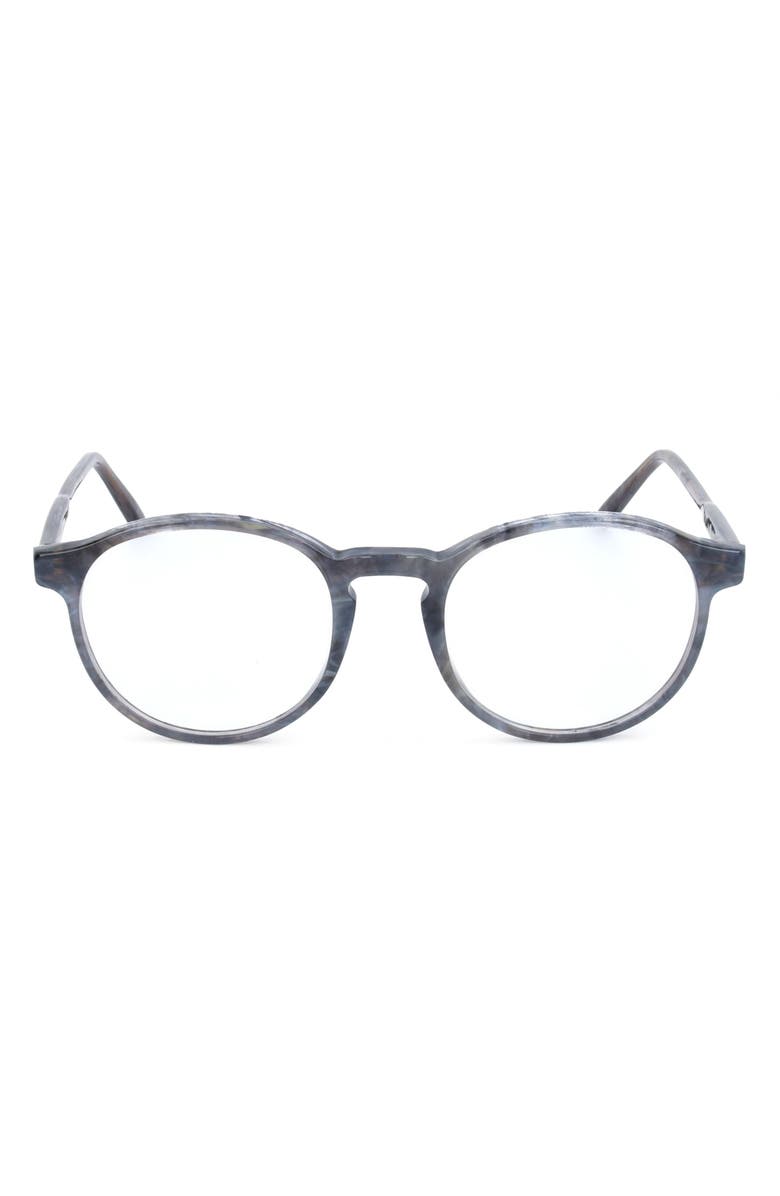 SUPER by RETROSUPERFUTURE<sup>®</sup> 56mm Round Reading Glasses, Main, color, Grey