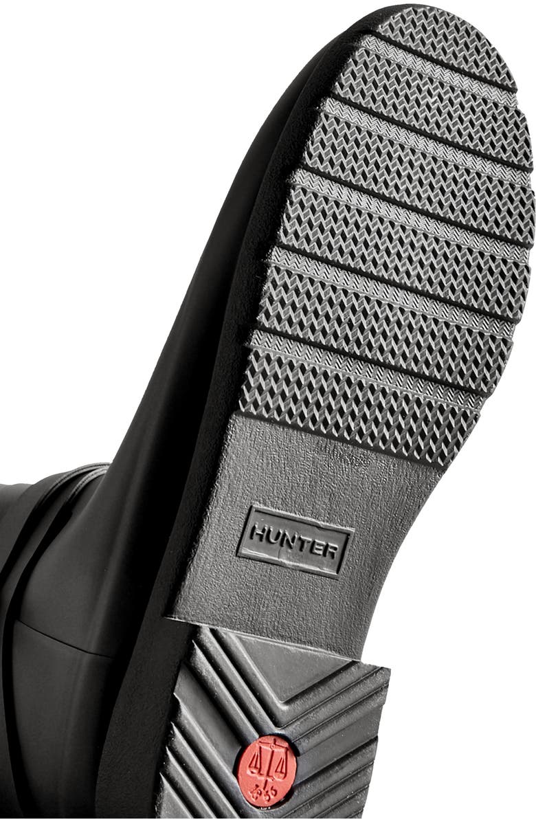 Hunter Refined Tall Waterproof Rain Boot, Alternate, color,