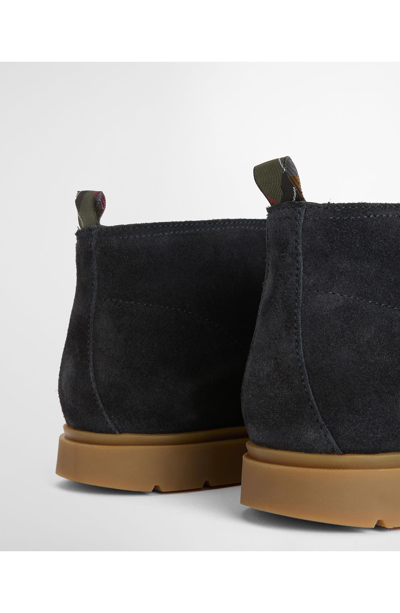 Barbour Tucker Chukka Boot, Alternate, color, Navy Suede