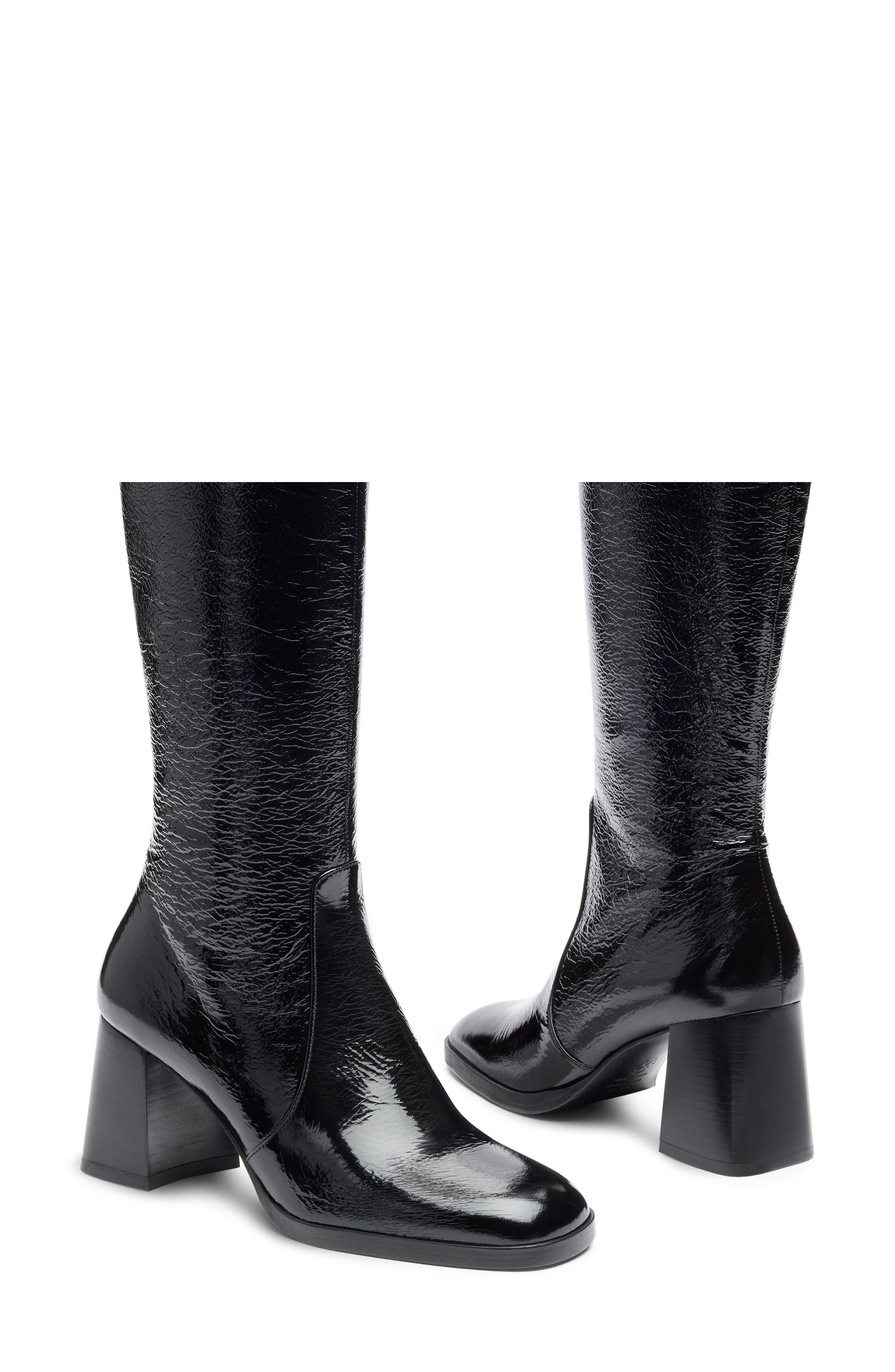 Vera Knee High Boot, Alternate, color, BLACK