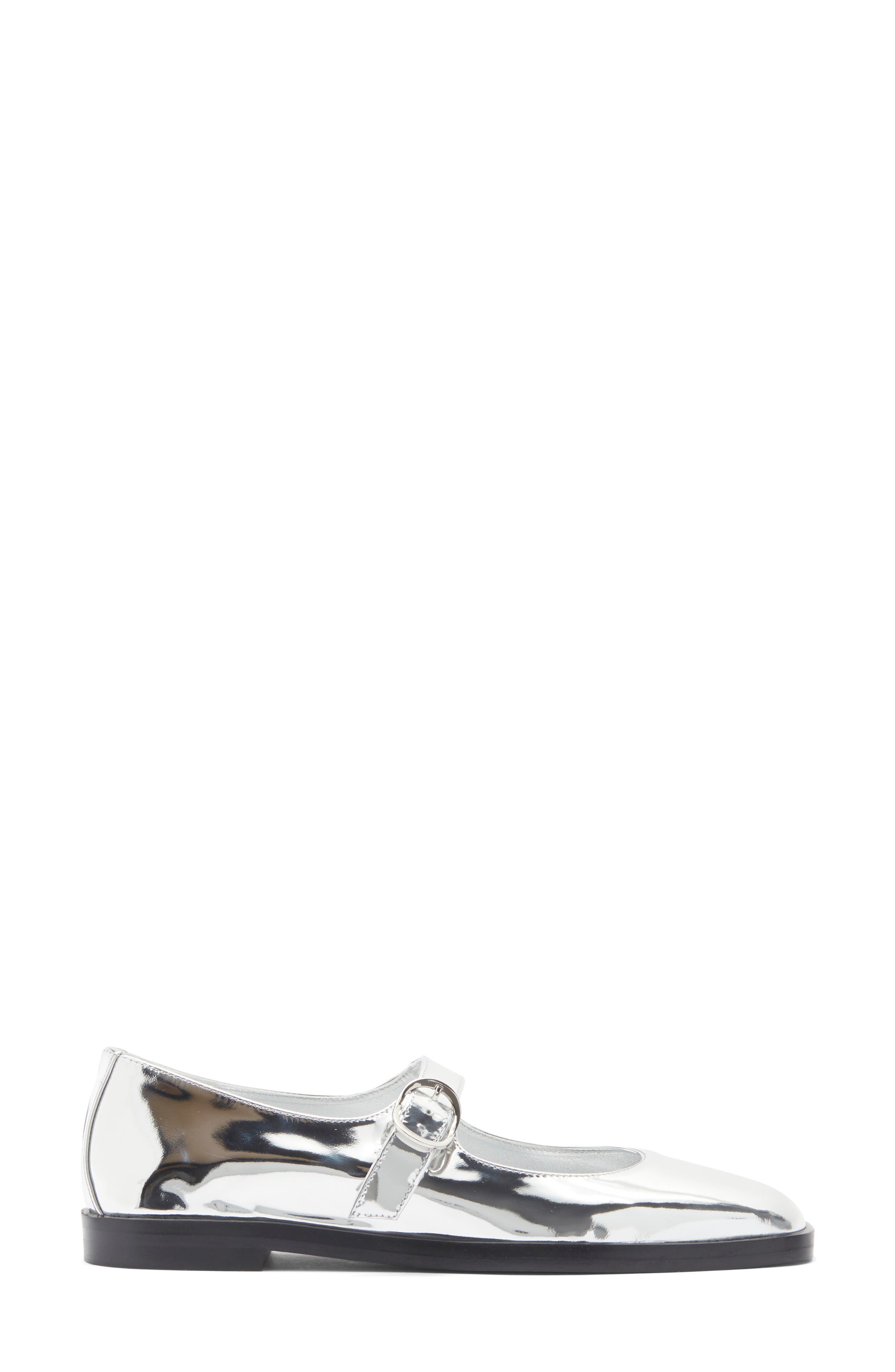Stuart Weitzman Loralei Mary Jane, Alternate, color, Silver