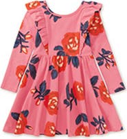 Tea Collection Ruffle Shoulder Ballet Dress