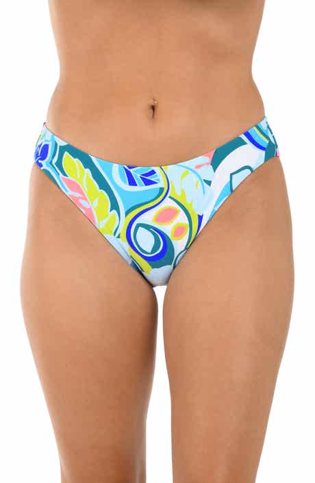Citrus Hibiscus Bikini Bottoms
