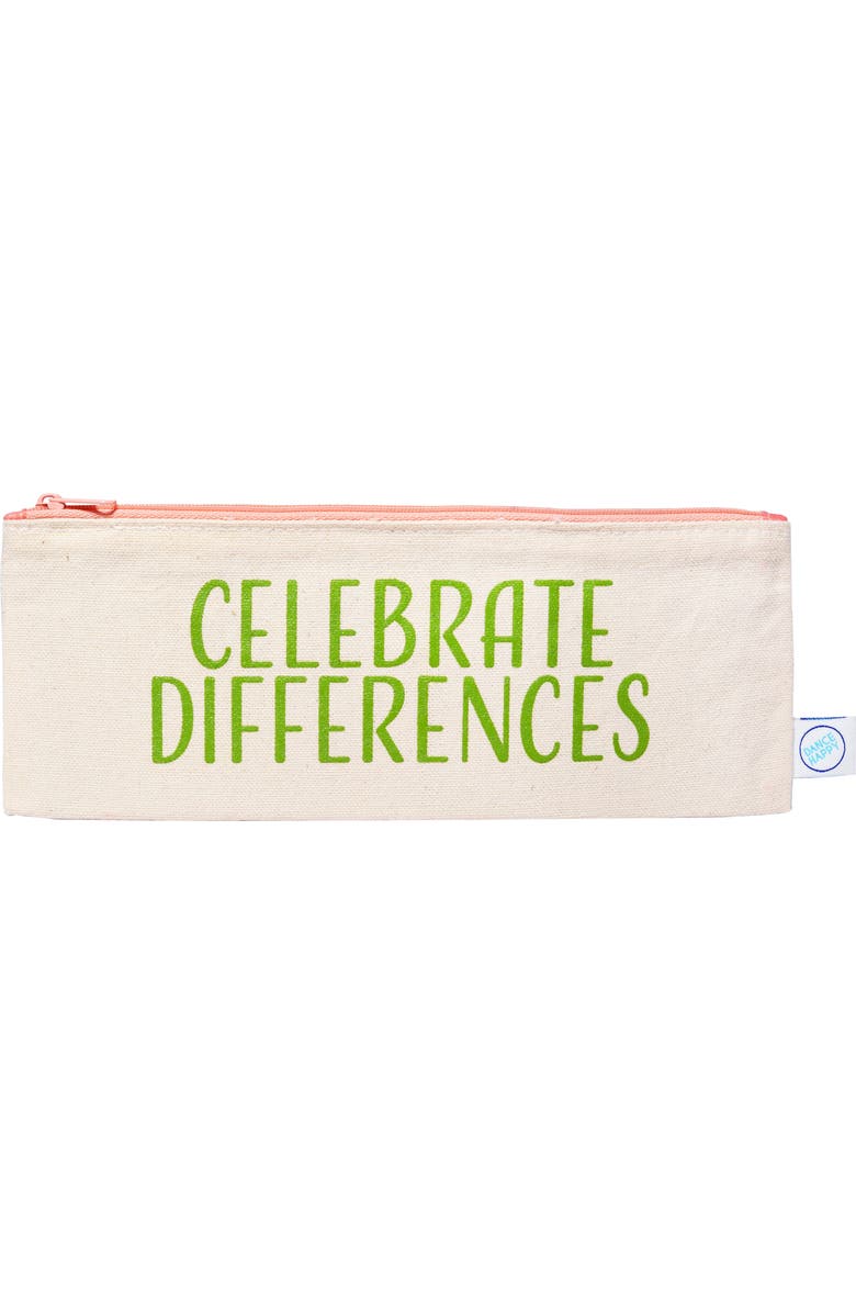 Dance Happy Celebrate Differences pencil case, Main, color,