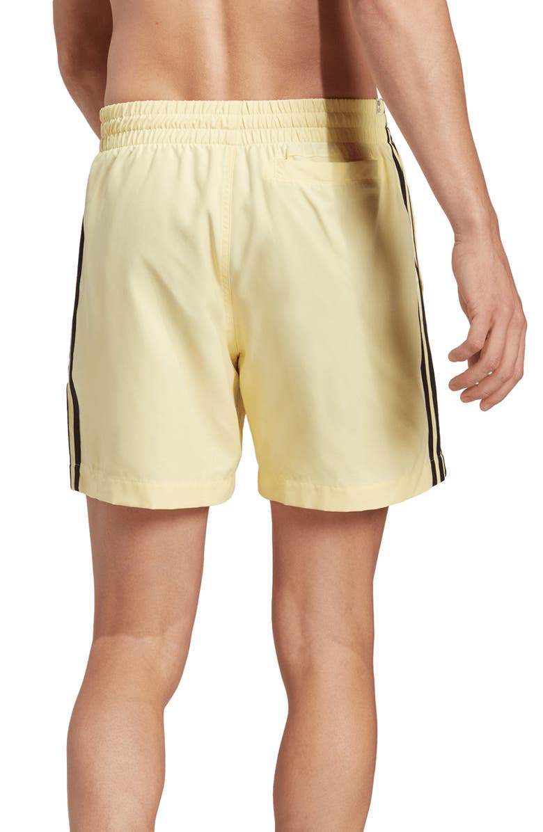 adidas Originals Trefoil Swim Trunks, Alternate, color, 