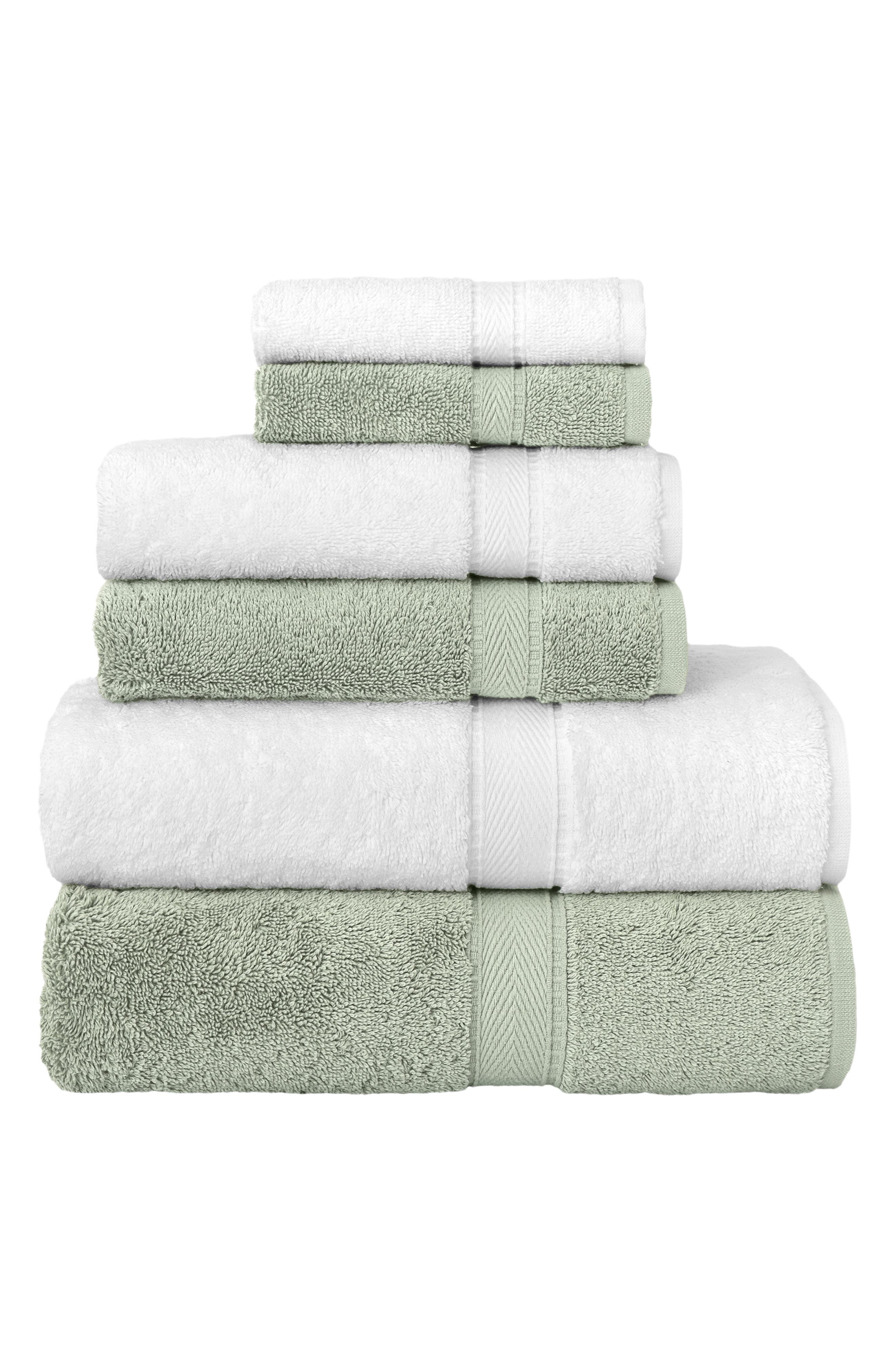 Sinemis 6-Piece Terry Towel Set