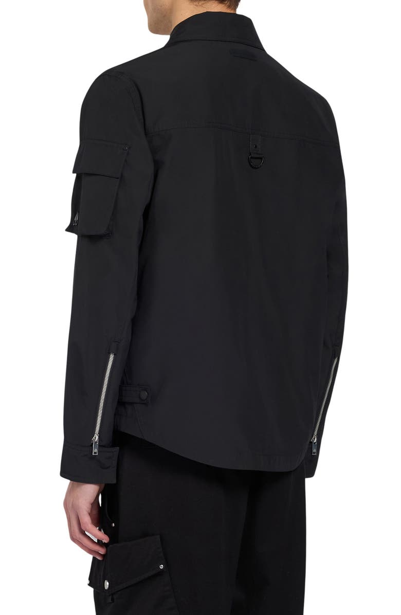 Moose Knuckles Charlesbourg Water Repellent Jacket, Alternate, color, Black