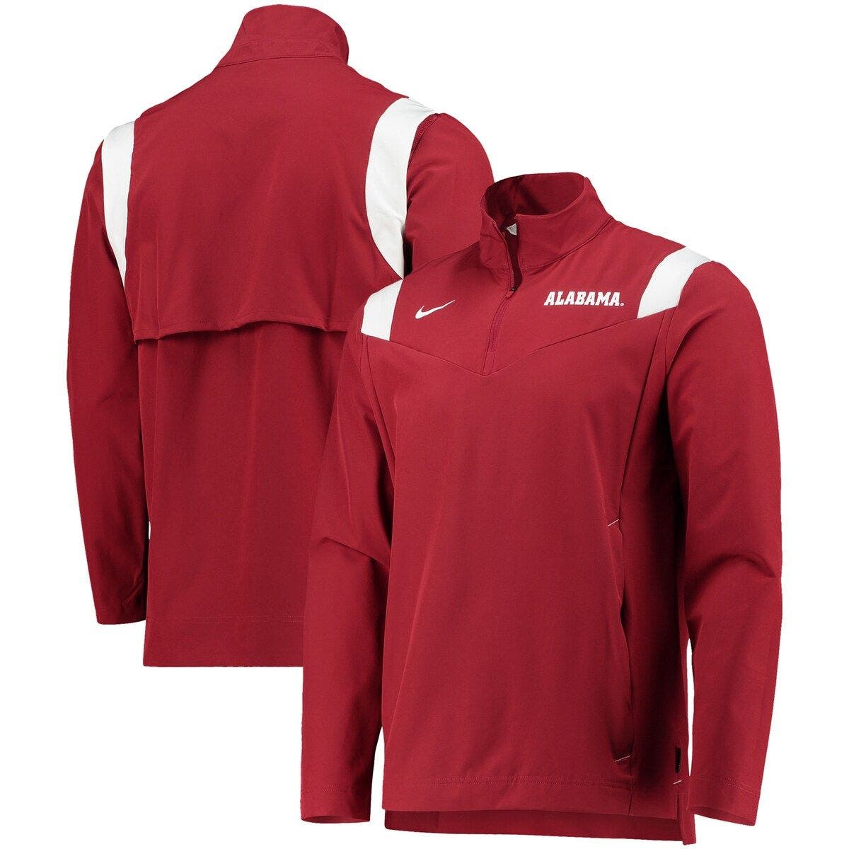 alabama nike quarter zip