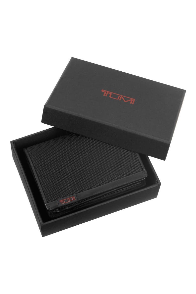 Alpha ID Lock™ Shielded L-Fold ID Wallet, Alternate, color, BLACK