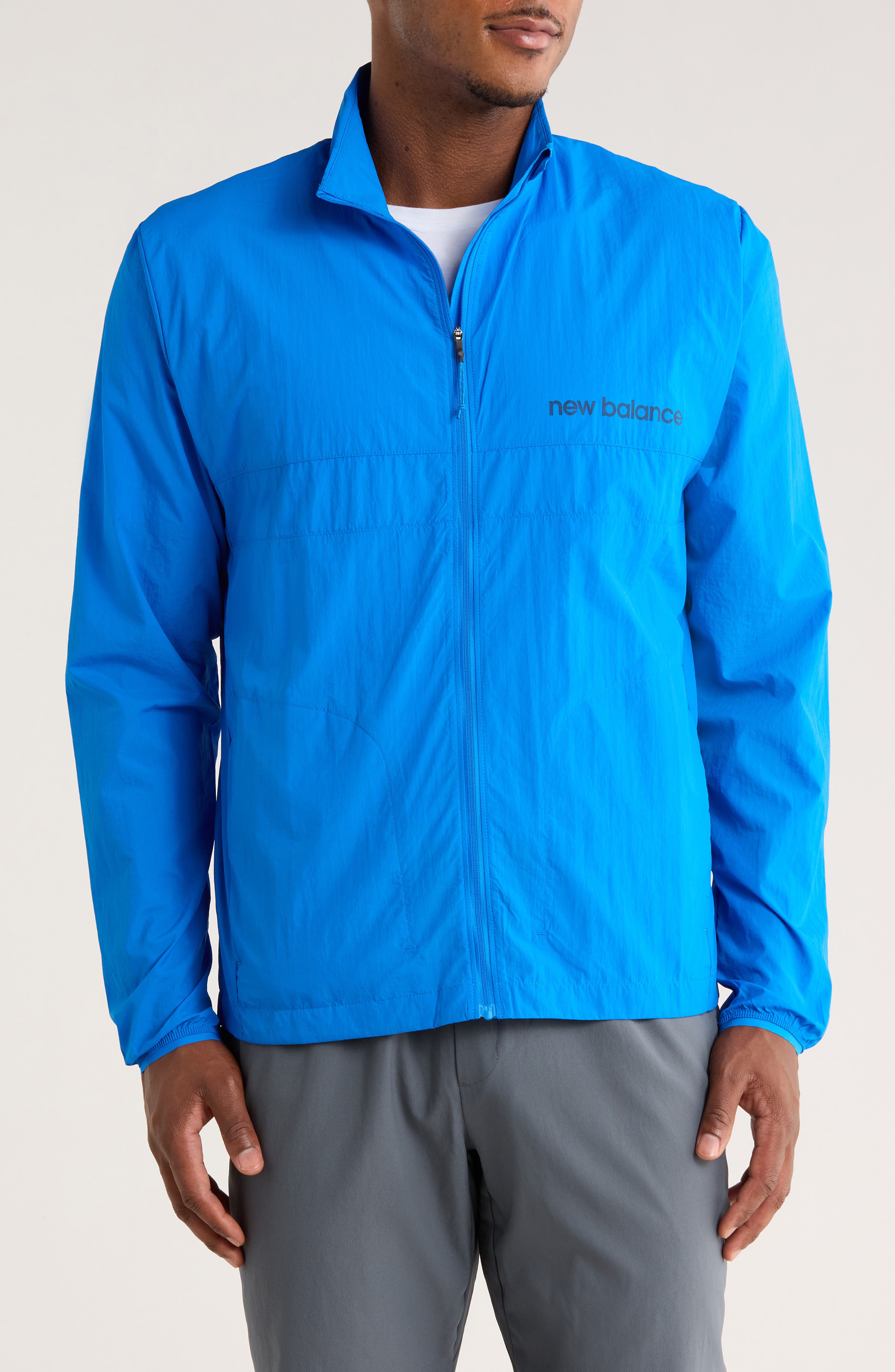New Balance Athletics Graphic Packable Jacket