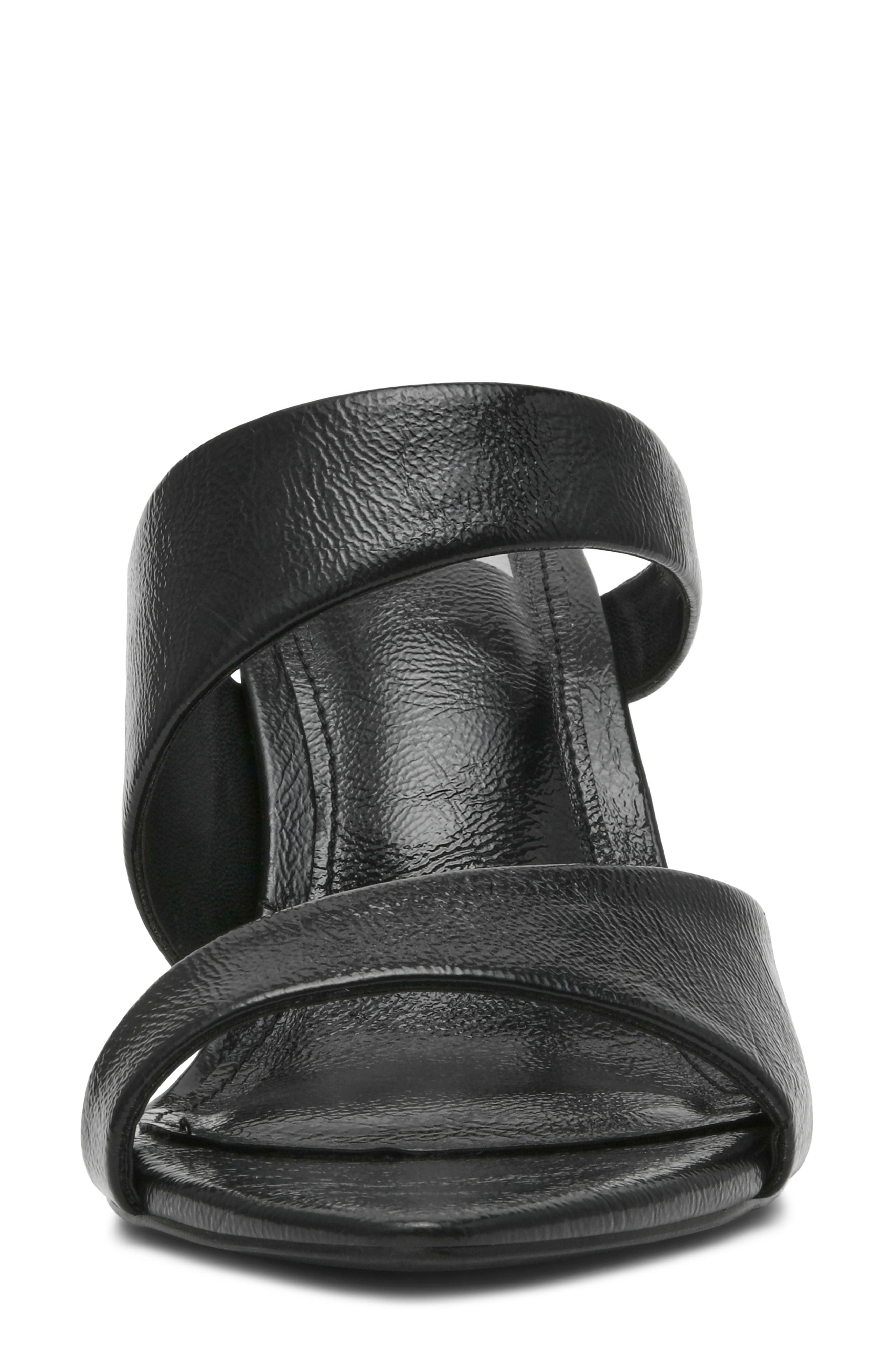 Safia Slide Sandal, Alternate, color, BLACK