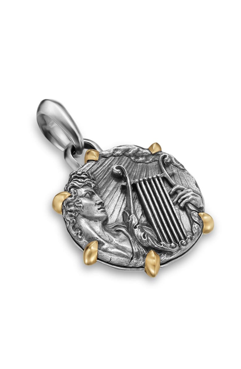 David Yurman Apollo Amulet, Main, color, Silver