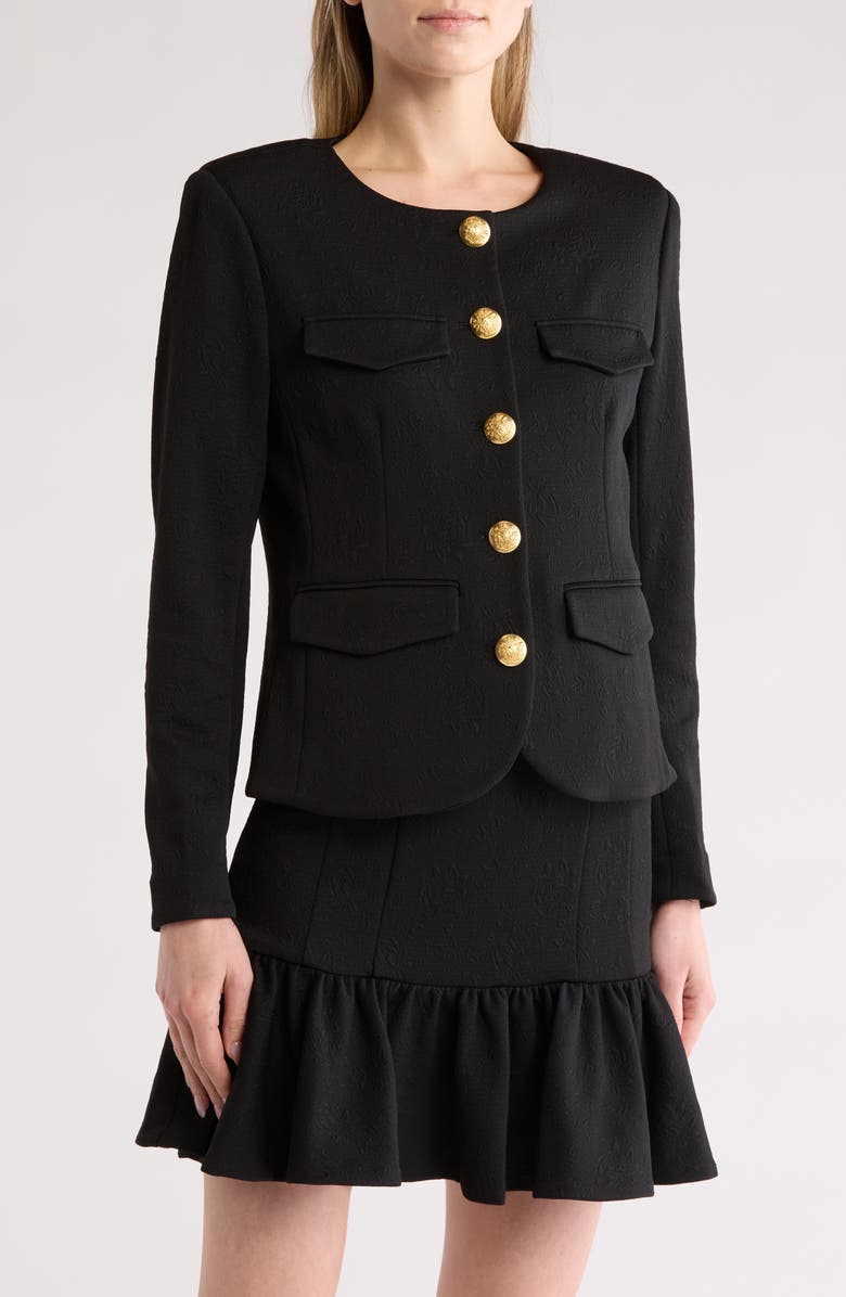 Veronica Beard Kensington Knit Jacket, Main, color, 