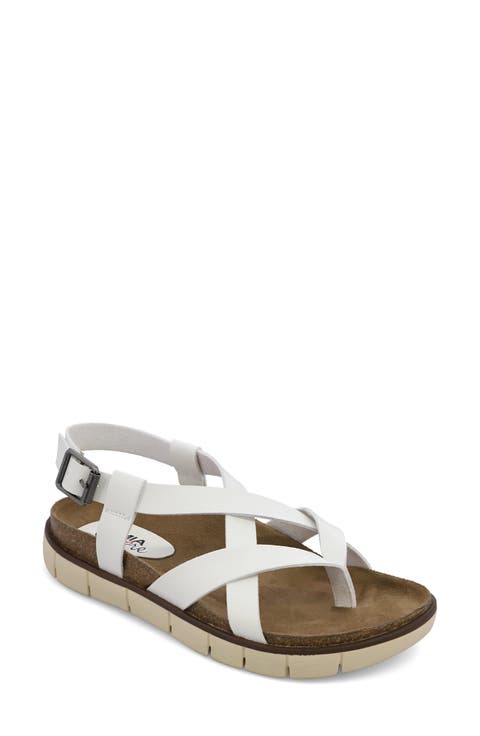 Elain Strappy Sandal - Wide Width (Women)