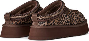 Tazz Caspian Genuine Calf Hair Platform Slipper