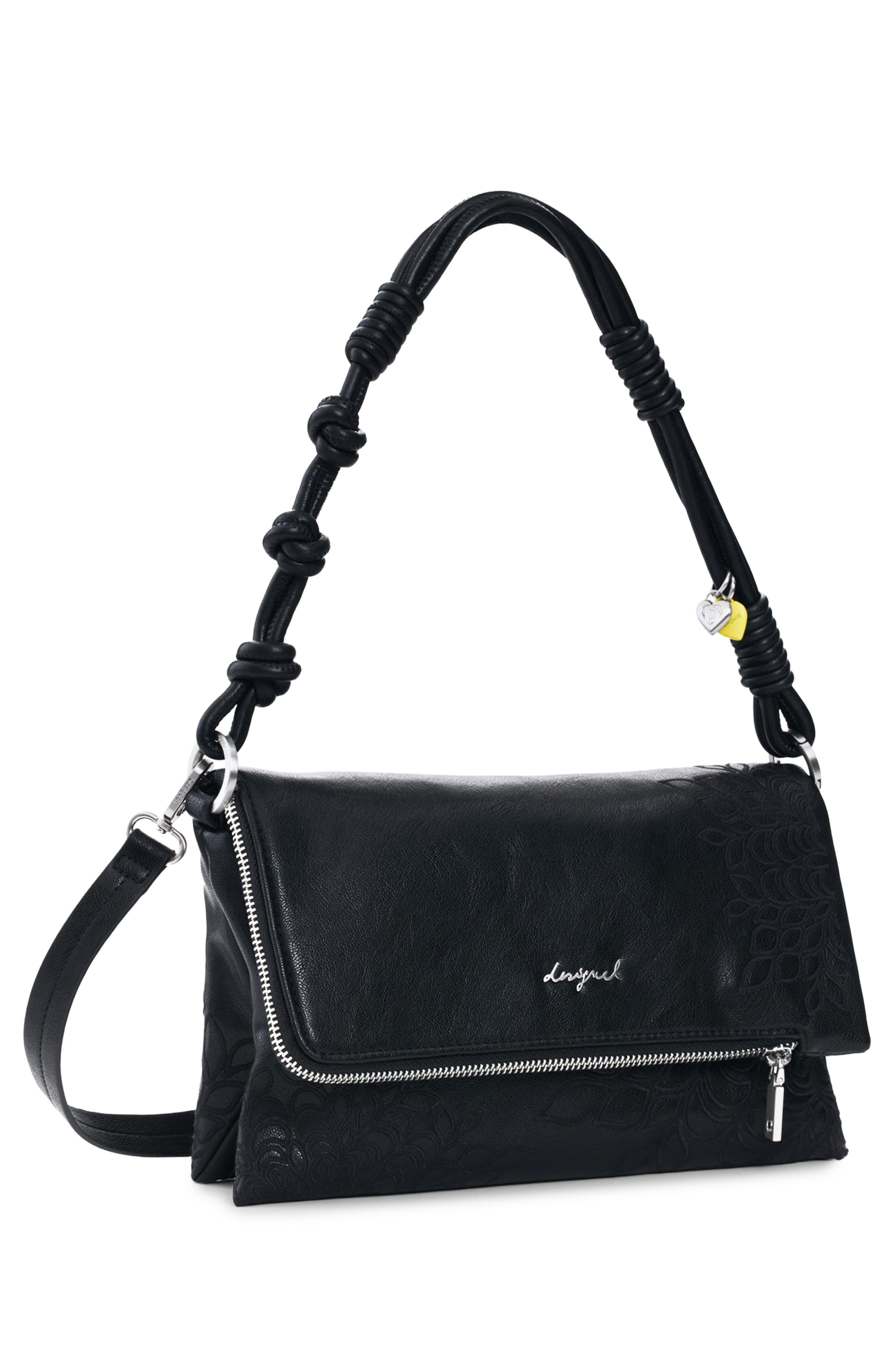 Desigual Faux Leather Crossbody Bag, Alternate, color, 