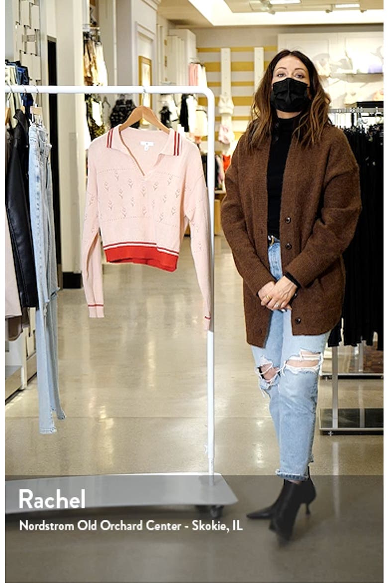 POINTELLE POLO SWEATER video