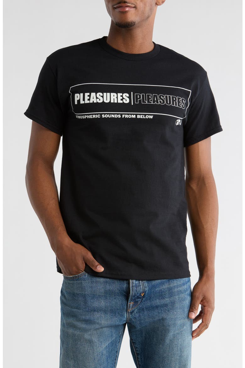Sounds Graphic T-Shirt, Main, color, BLACK